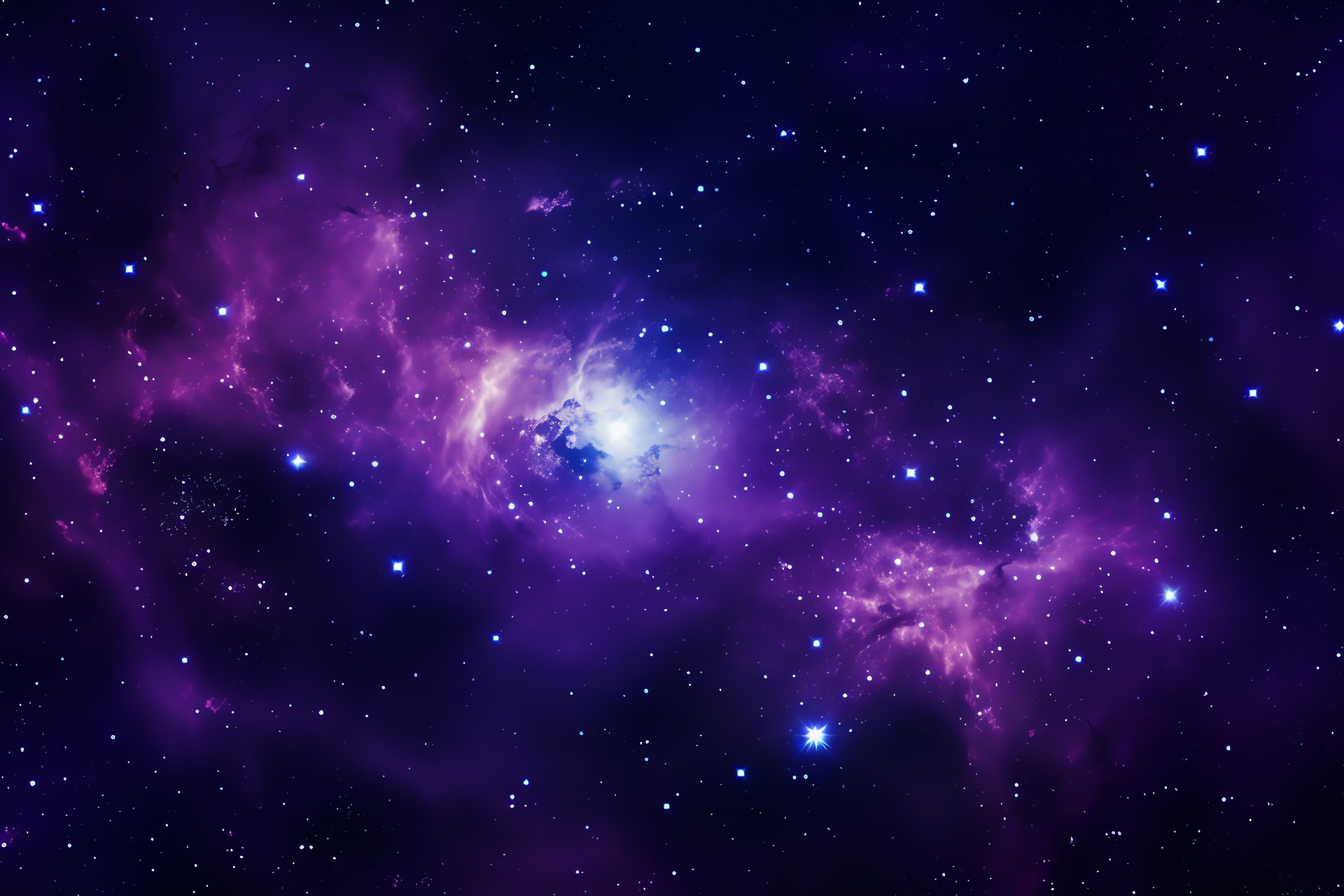 Magenta galaxy, Purple star fields, Space aesthetic, Nebular choreography, Stellar cascade, HD Desktop Wallpaper