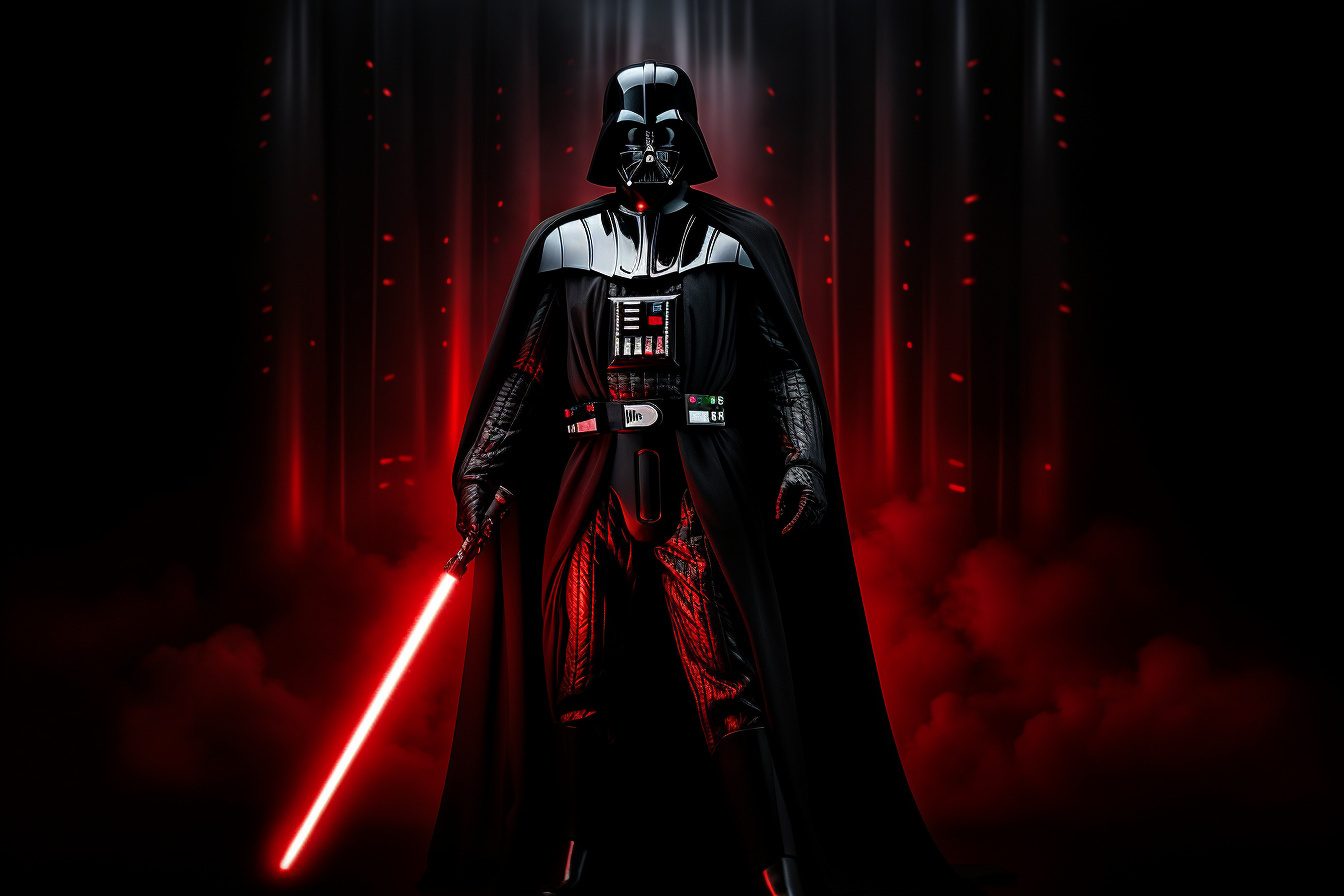 Darth Vader's rise, Anakin transformation, Star Wars villain, Towering presence, Intense optics, HD Desktop Image