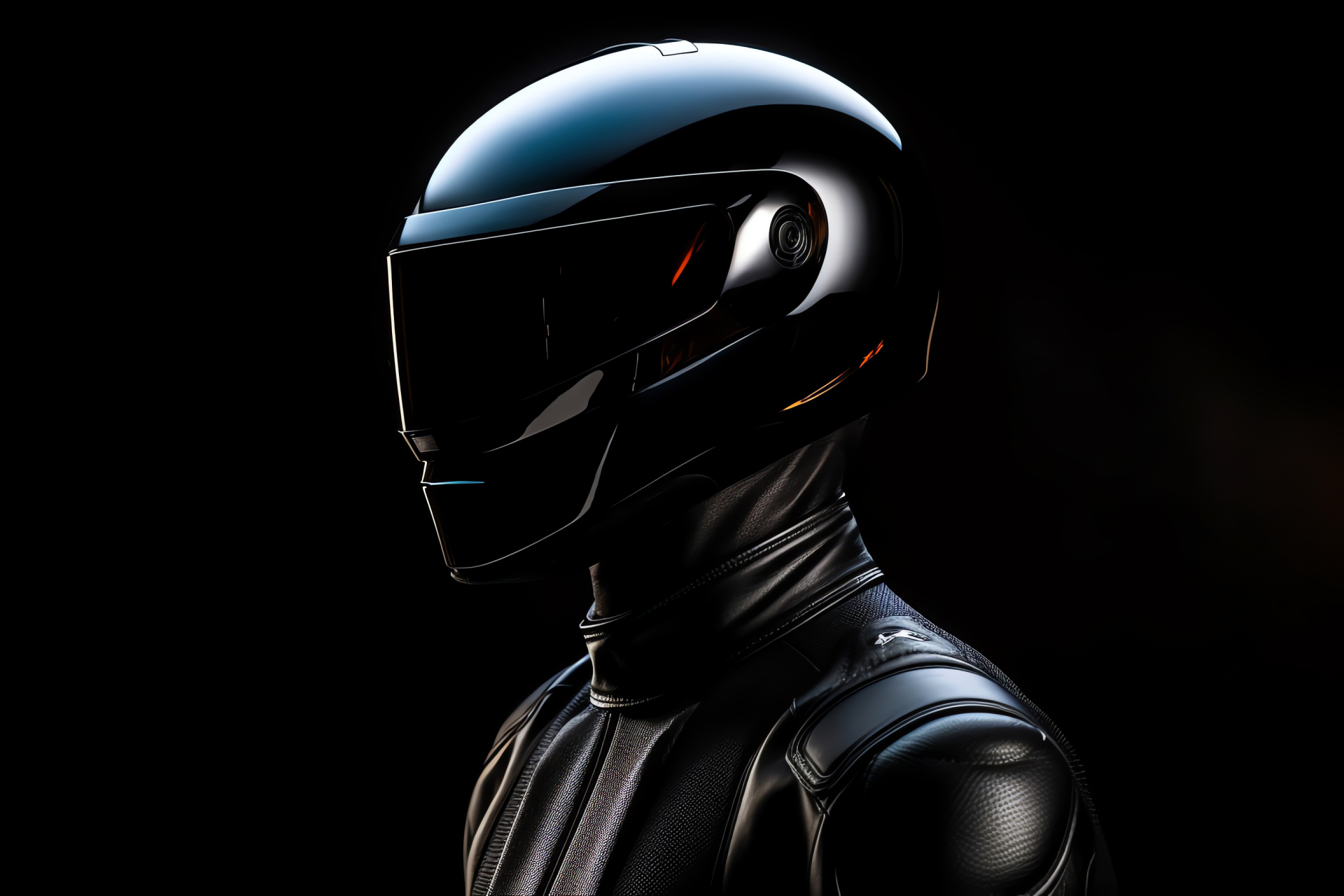 Revealing The Stig, Racing identity mystery, Protective helmet absence, Driver enigma, Stealthy aura, HD Desktop Wallpaper