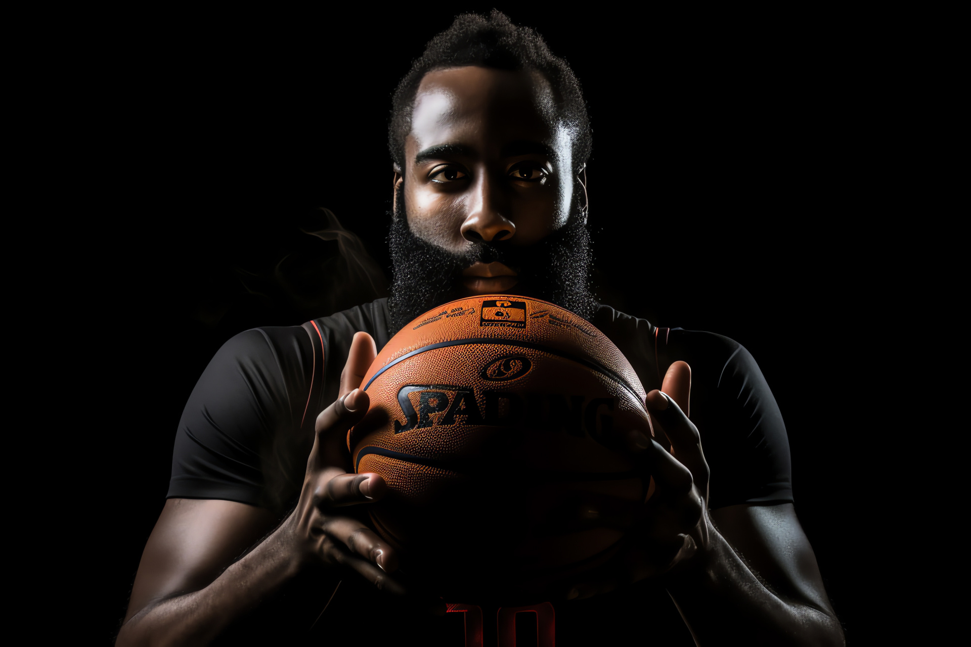 James Harden, Brooklyn Nets guard, NBA facial hair, Basketball pro, Offensive technique, HD Desktop Image