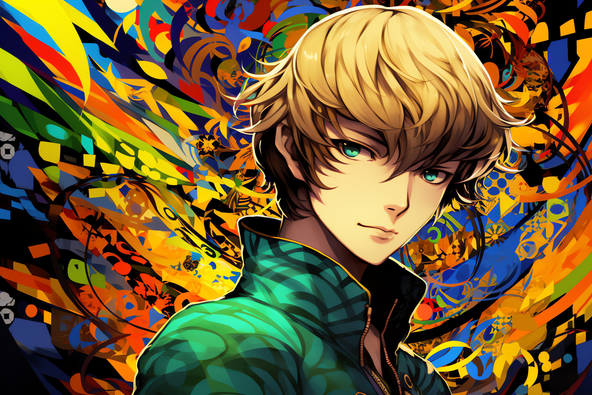 Persona 4 Golden Vita, Enigmatic Velvet Room, Enigmatic Igor, Enigmatic Margaret, Enigma encompassed, HD Desktop Wallpaper