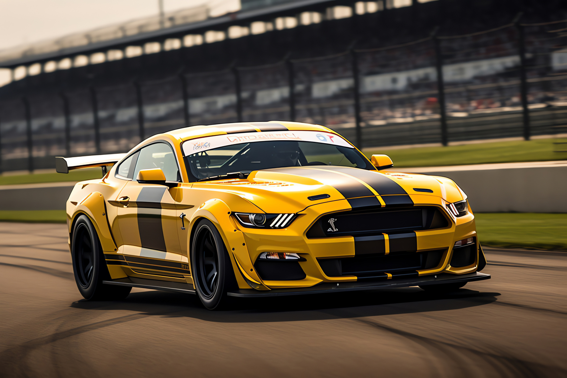 Shelby Mustang GT500 Super Snake, Motorspeedway ruler, Engineering marvel, Muscle car prestige, Speed track icon, HD Desktop Wallpaper