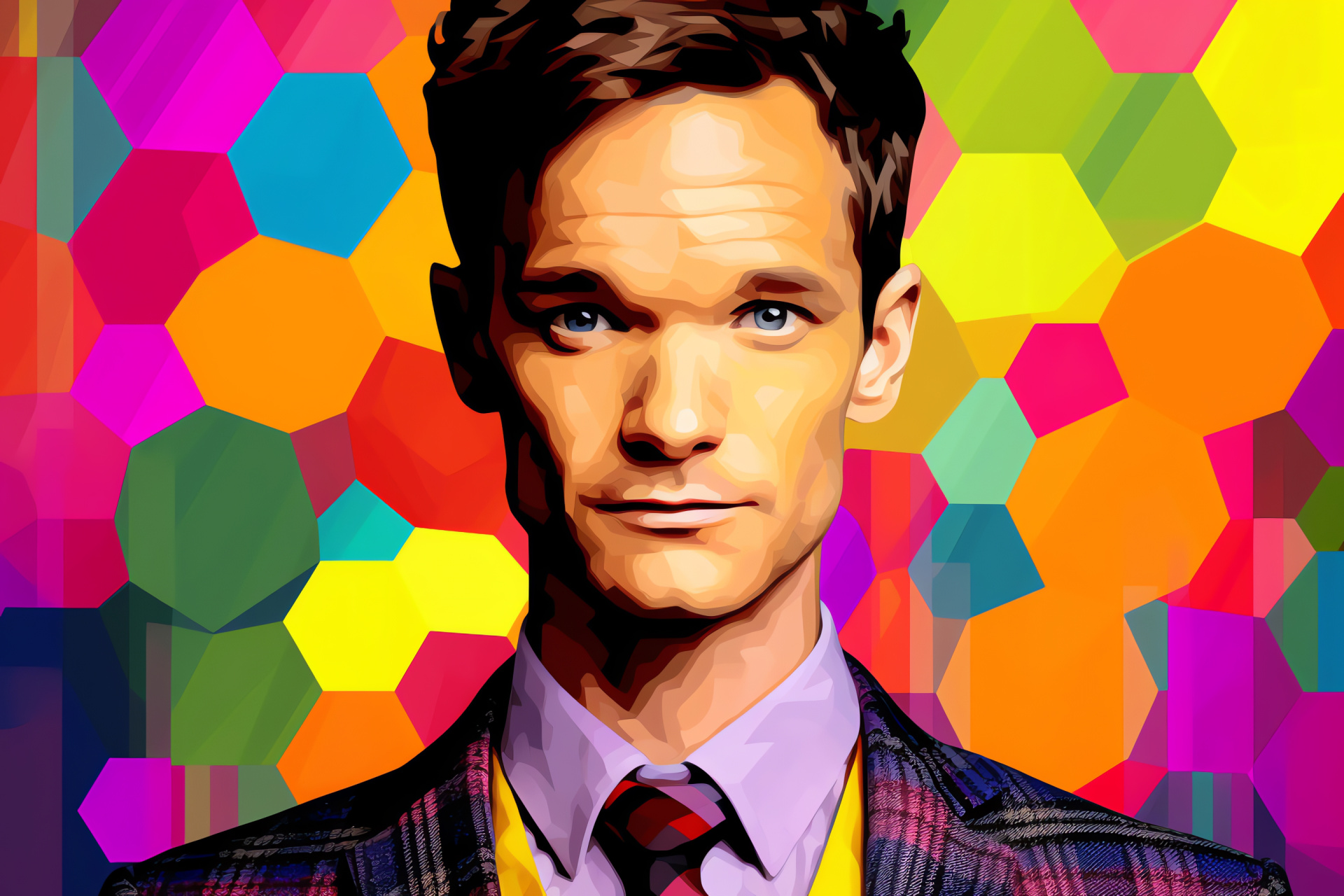 Neil Patrick Harris role, Barney Stinson persona, Sitcom classic, HIMYM series, Quirky screen moment, HD Desktop Image