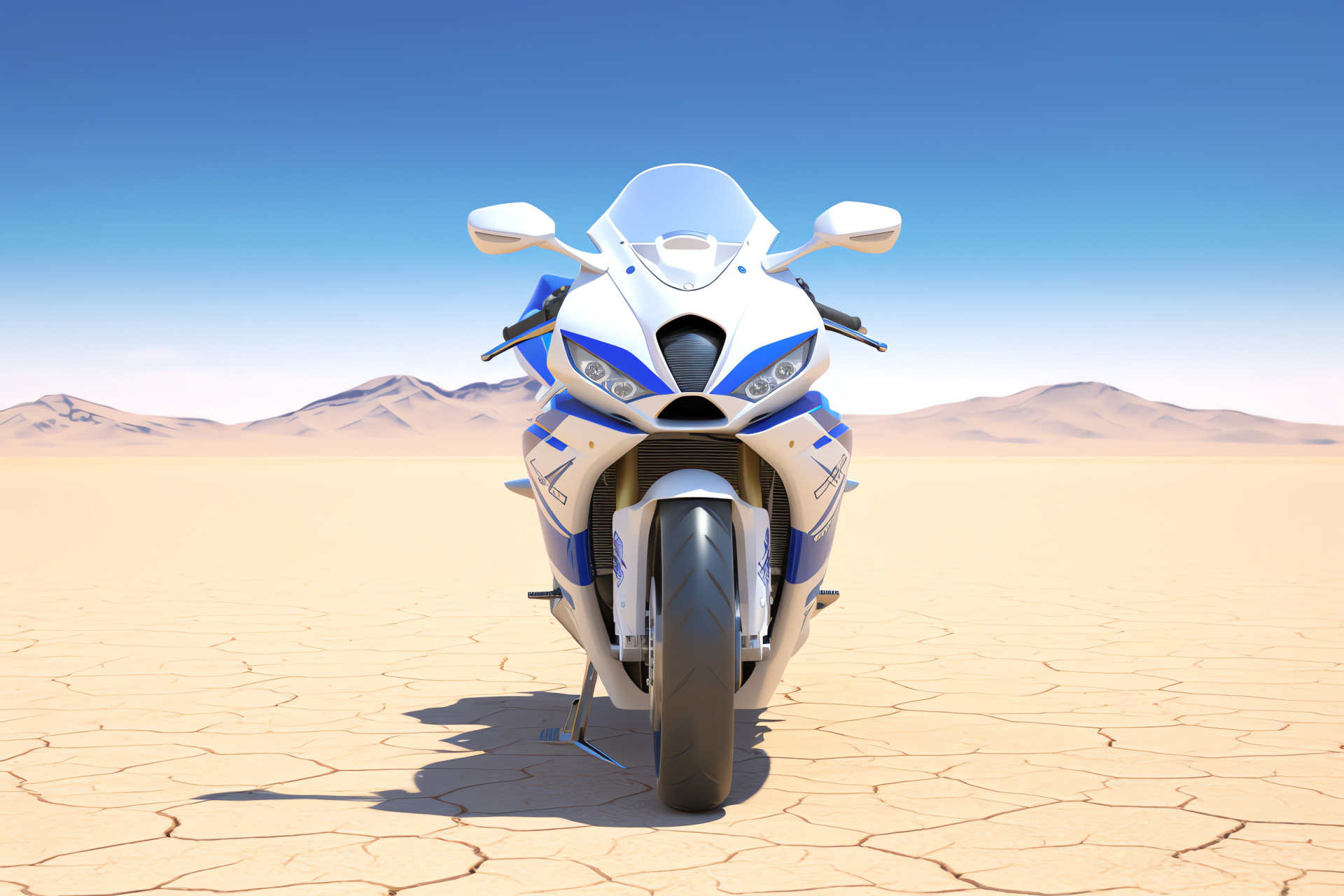 Suzuki GSX-R1000R, Superbike desert journey, Performance two-wheeler, Motocross adventure, Speed machine, HD Desktop Image