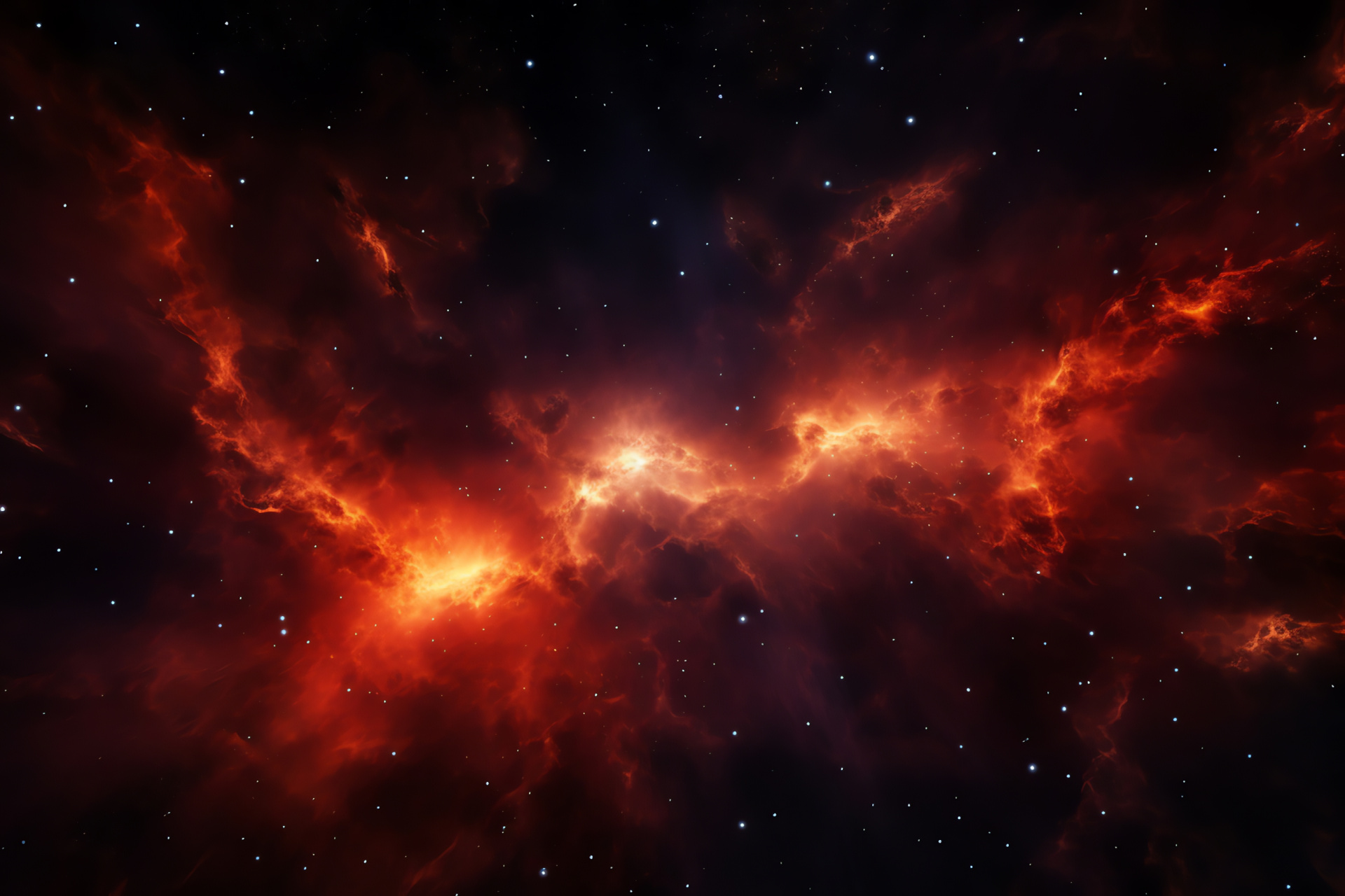 Galactic conglomeration, Vast astrological vista, Universe warmth, Celestial fire, Space energy, HD Desktop Wallpaper