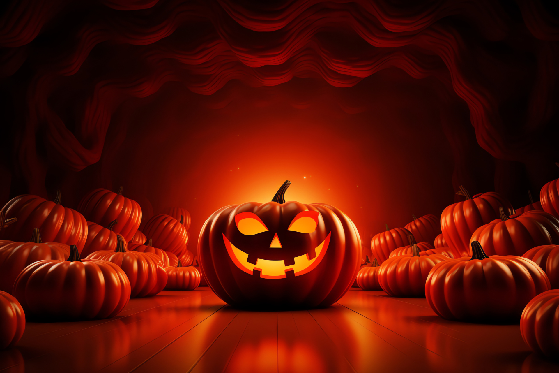 Pumpkin carving activity, Halloween decor, Festive backdrop, Sculpting tools, Pattern effects, HD Desktop Image