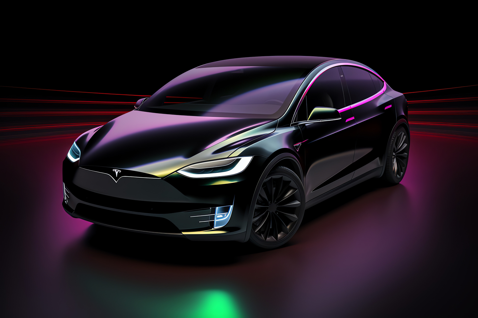 Tesla Model X Plaid, High-performance SUV, Luxury electric vehicle, Innovative design, Speed and luxury, HD Desktop Image