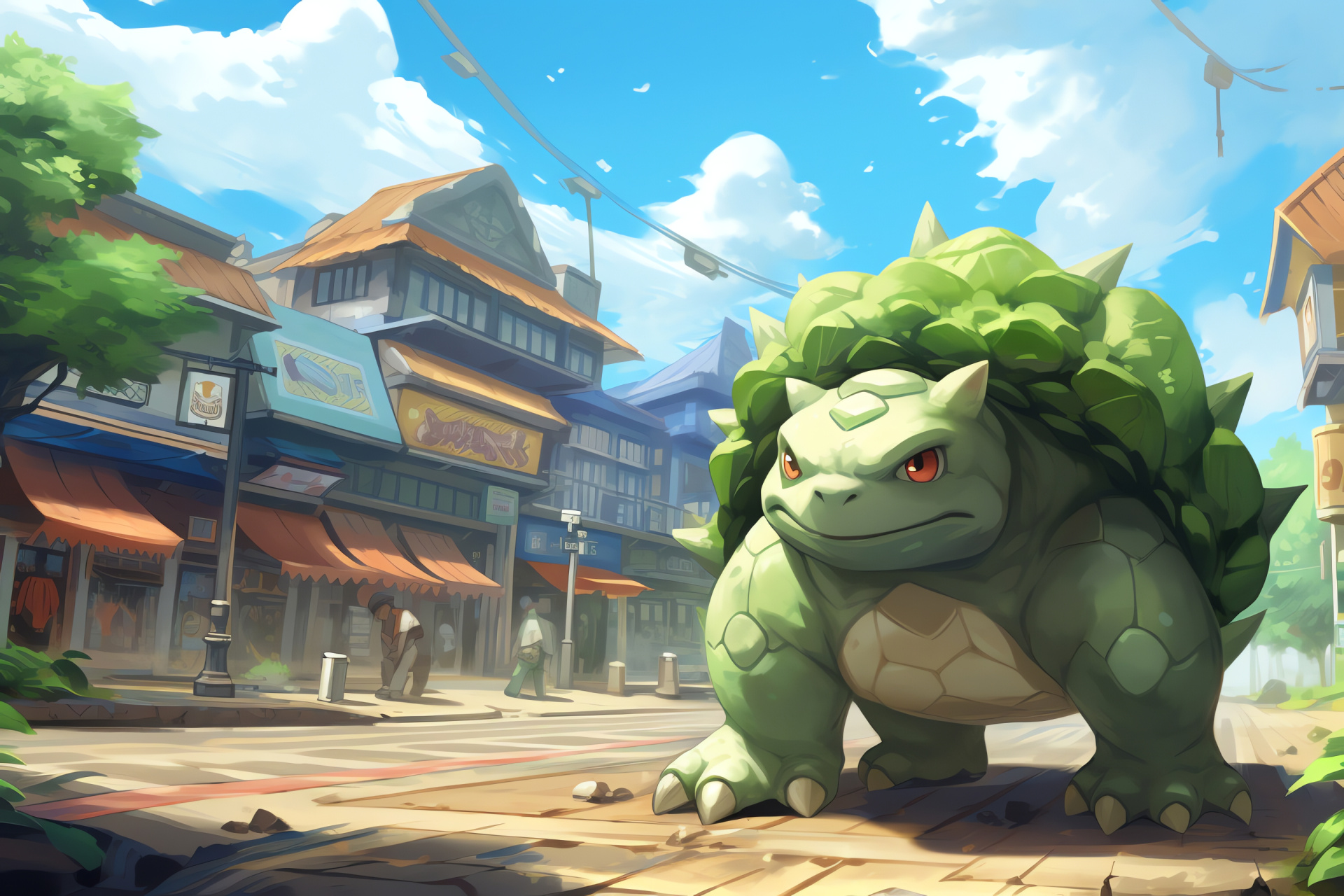 Torterra Pokmon, Sinnoh region, Grass/Ground Pokmon, Natural habitat, Pokmon battles, HD Desktop Wallpaper