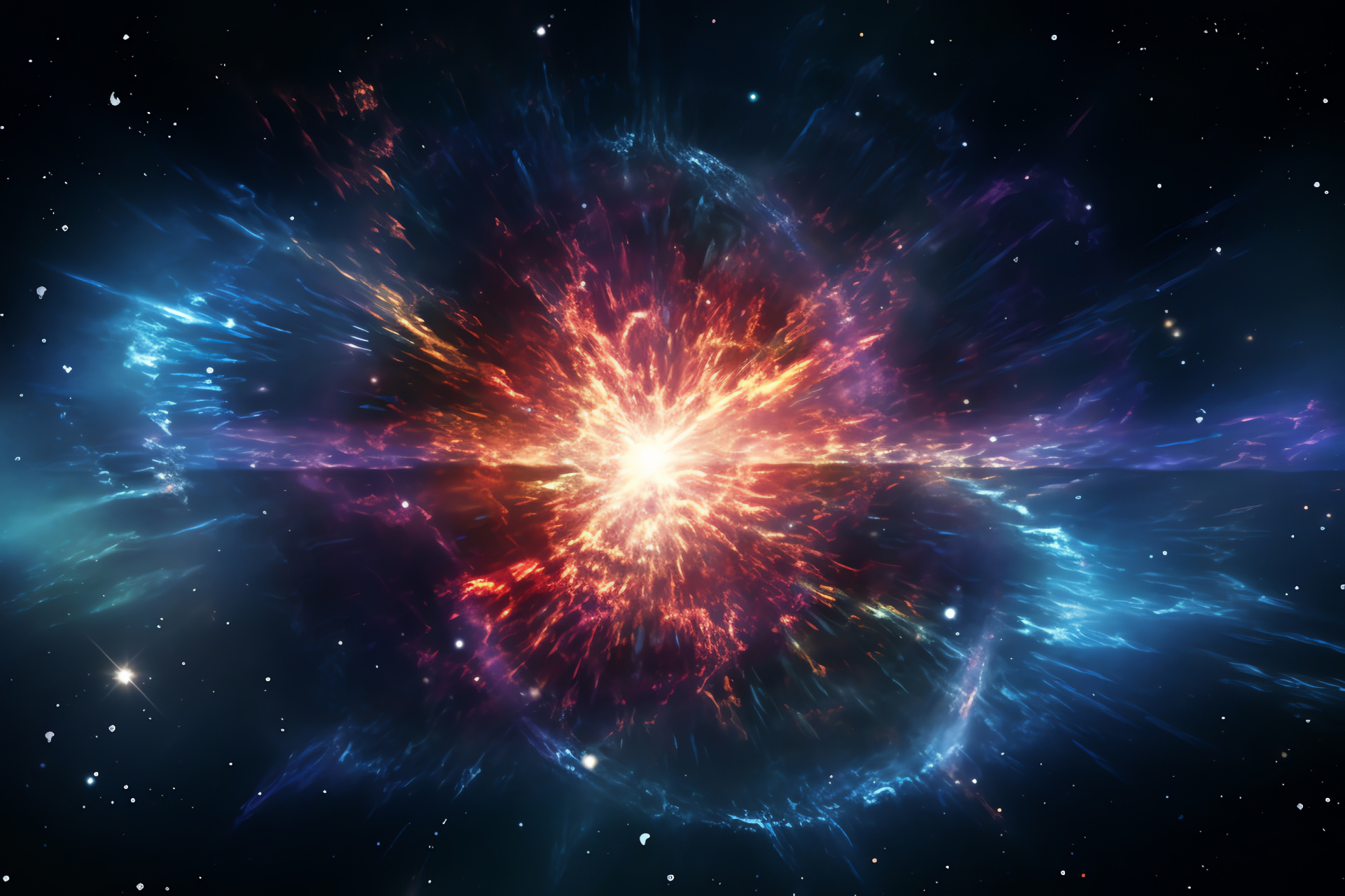 Supernova dimension, Space unravel, Celestial energy, Star lifetime, Universe spectacle, HD Desktop Image