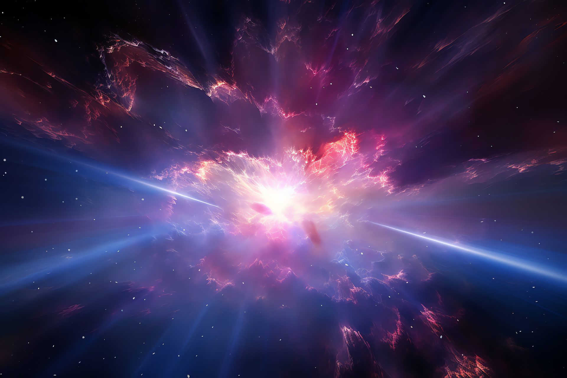 Supernova event, astral brilliance, expansive star demise, cosmic detonation, interstellar perspective, HD Desktop Wallpaper