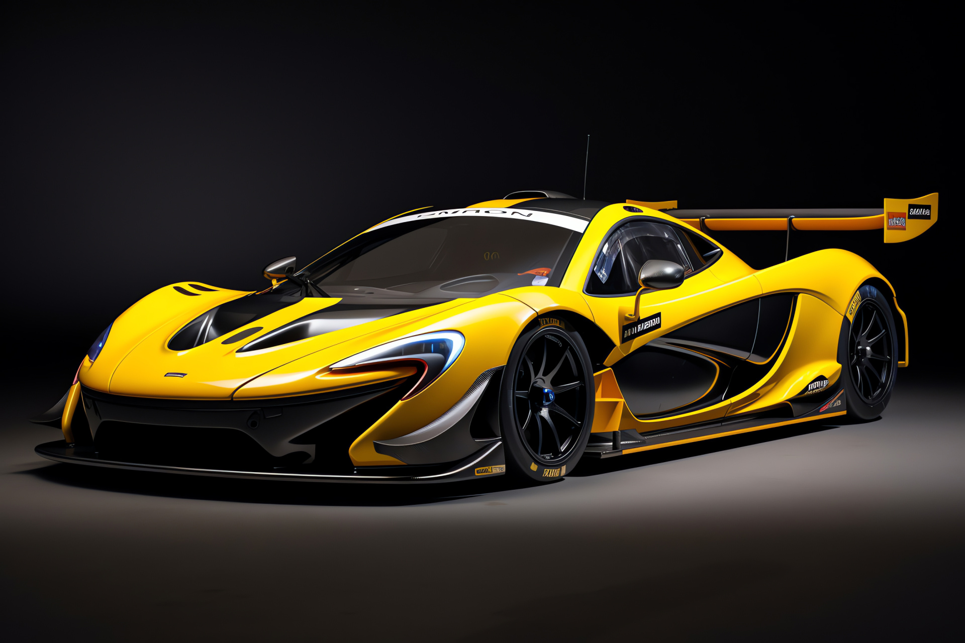 McLaren P1 GTR circuit, Monaco's iconic hairpin, High-performance aerodynamics, Motorsport excellence, Grand Prix legacy, HD Desktop Image