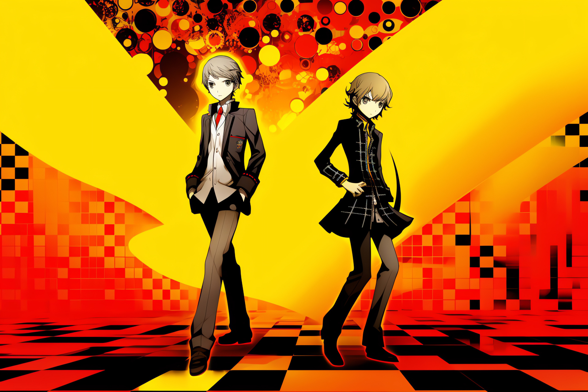 Persona Q, Labyrinth challenge, Player avatars, Mystery-filled storyline, Persona universe, HD Desktop Wallpaper