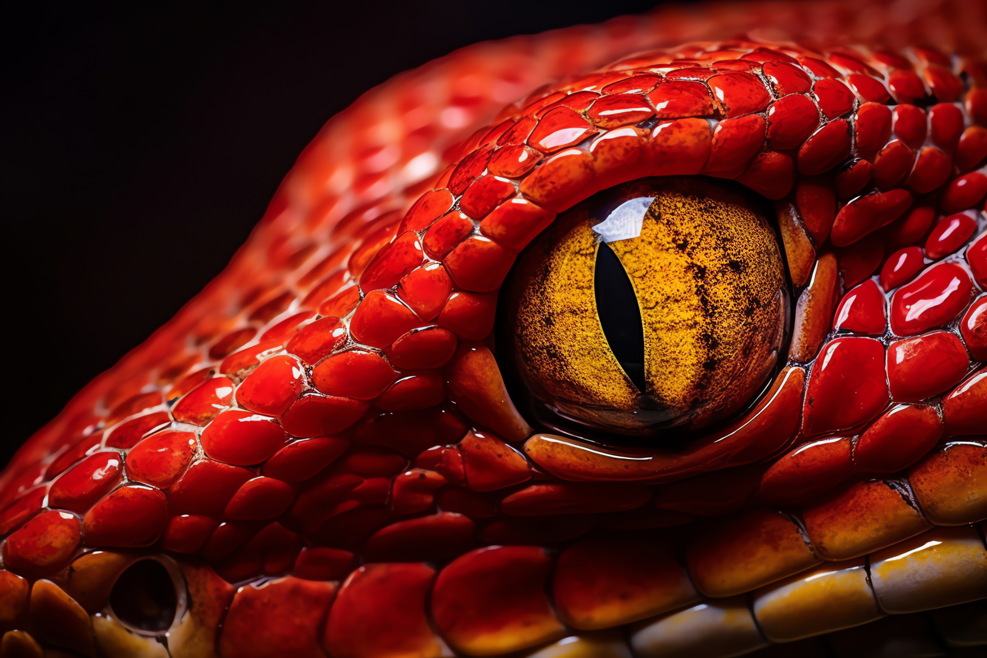 Reptilian gaze, Carnivorous species, Scale-covered, Serpentine stealth, Herpetology subject, HD Desktop Image