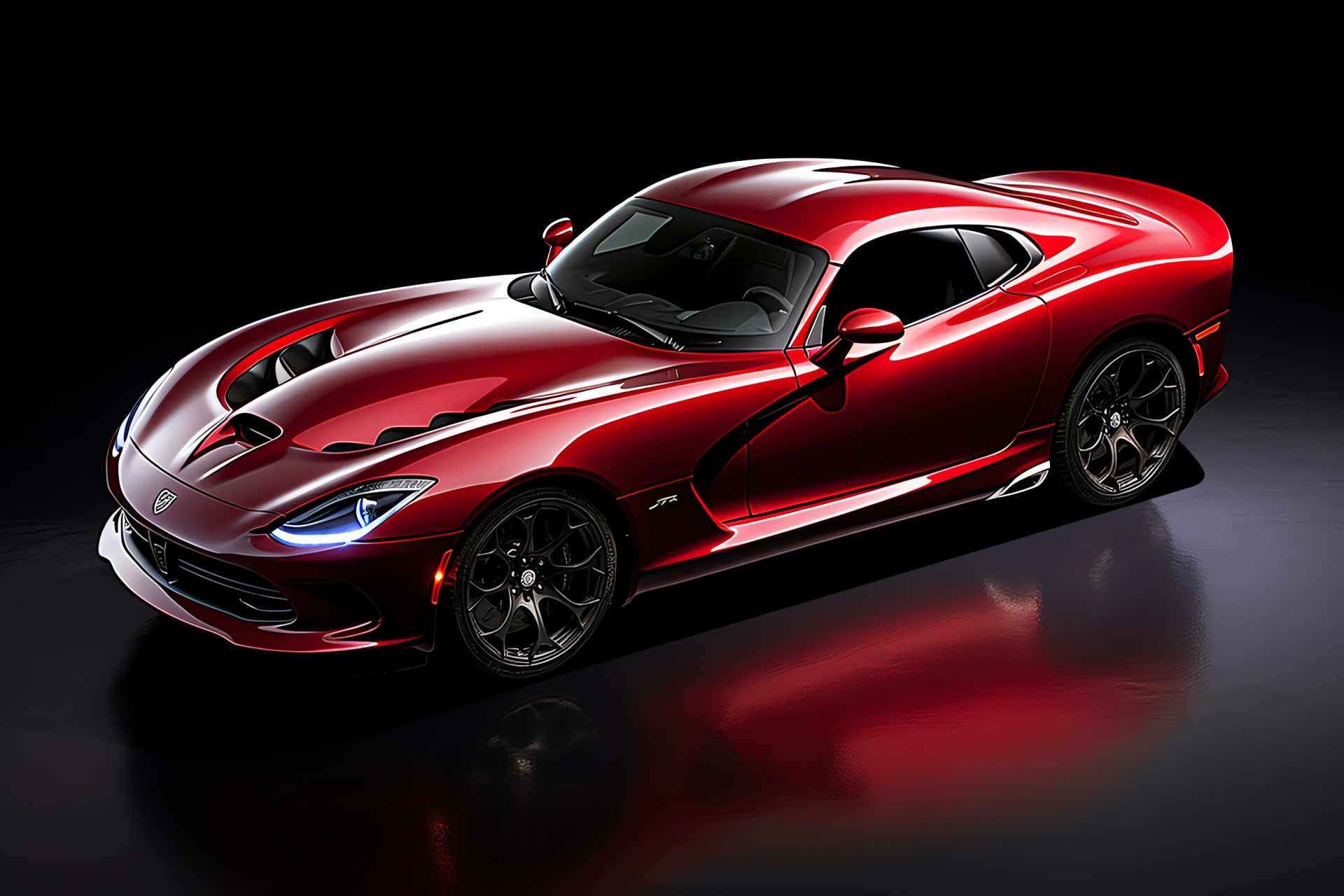 SRT Viper 2014, American sports car, High-angle composition, Striking appearance, Racing heritage, HD Desktop Wallpaper